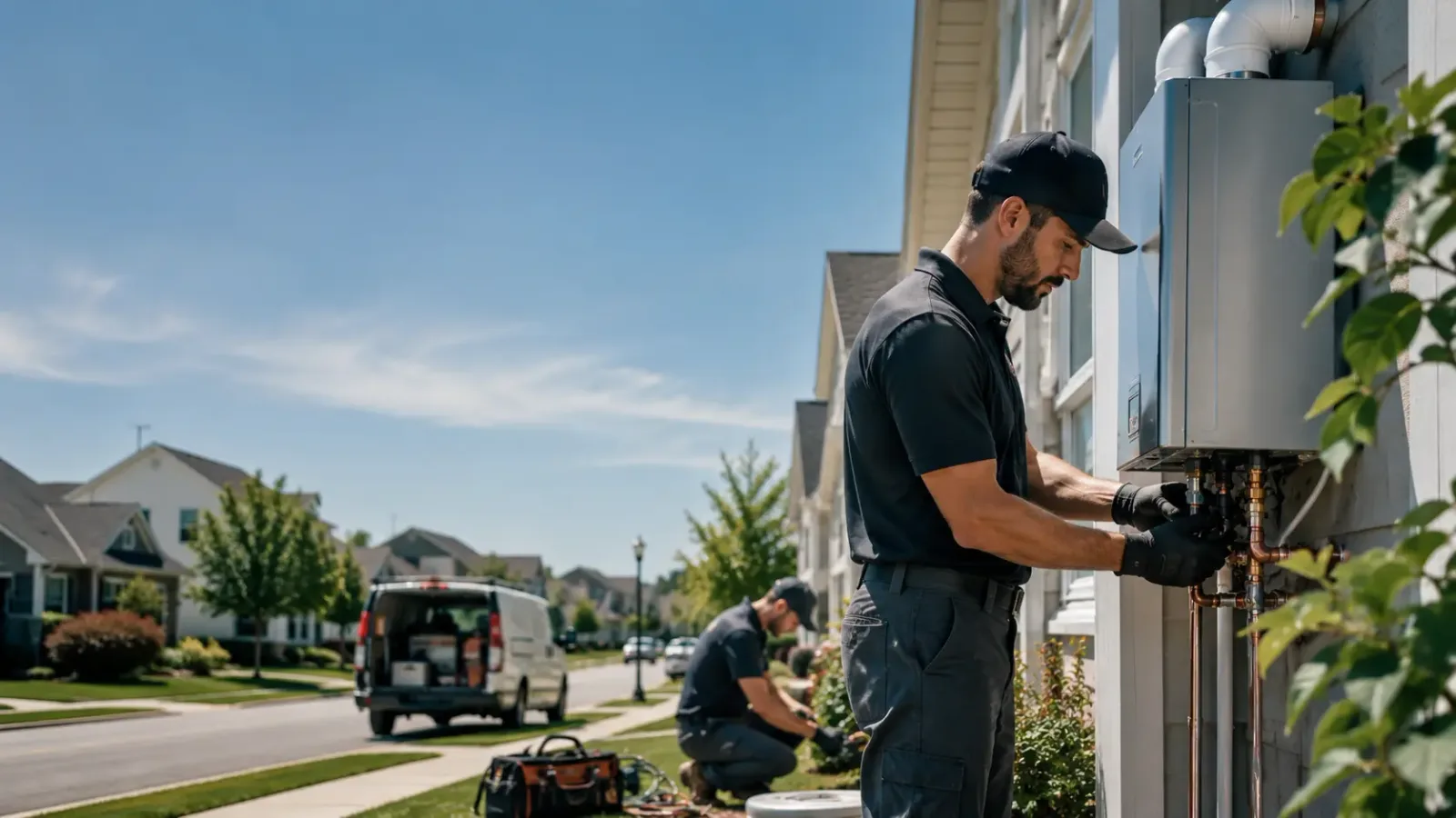 Tankless Water Heater Installation in Bethesda, MD